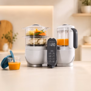Cuiseur À Vapeur Nutribaby(+) Loft White Babymoov
