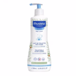 Lait de toilette sans rinçage 500 ml Mustela