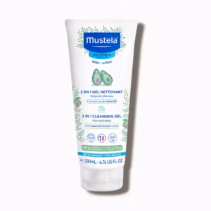 Gel nettoyant 2 en 1 bébé 200 ml Mustela