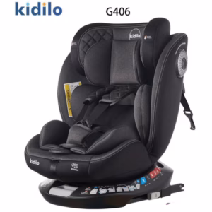 Siège auto isofix avec rotation 360 G406 noir Kidilo