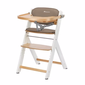 Chaise Haute Timba Avec Coussin Light Wood Beige