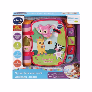 Super Livre Enchanté des Bébés Loulous - Vtech