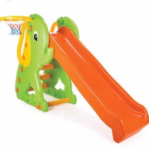 Toboggan d’Éléphant avec Panier de Basket – Pilsan