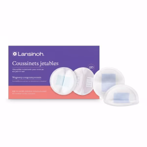 Lansinoh Coussinets d’Allaitement Jetables 100 PCS