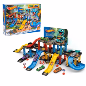 Hot Wheels – Parking Circuit Serpent 65 pcs