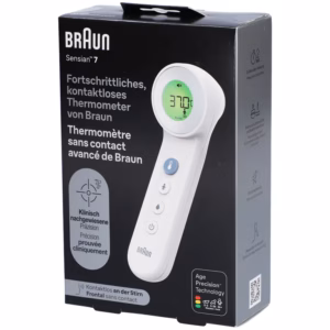 Braun Thermomètre Frontal Sans Contact + Contact Age Precission BNT400 1