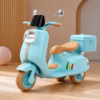 Moto Vespa Électrique 12V bleu