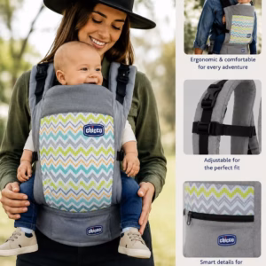 Porte-bébé Chicco Ergonomique Motif Zigzag