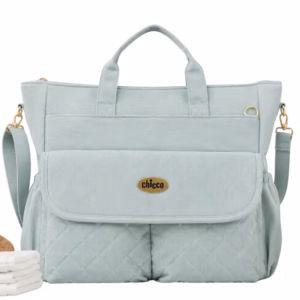 Sac à Langer Chicco Velours – Vert Menthe