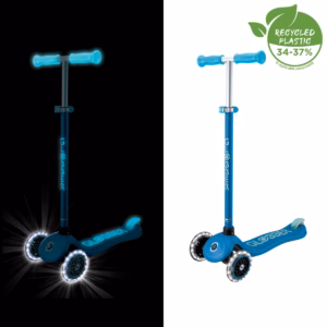 Trottinette Globber PRIMO PLUS LIGHTS GLOW – Bleu
