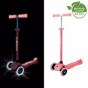 Trottinette Globber PRIMO PLUS LIGHTS GLOW – Rose