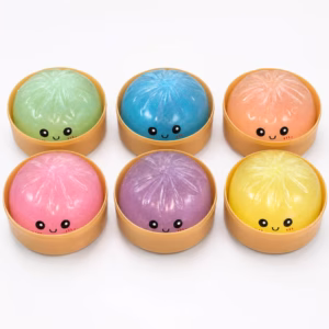 Super Bun Rainbow Mystery – Squishy Bao Bun Pailleté